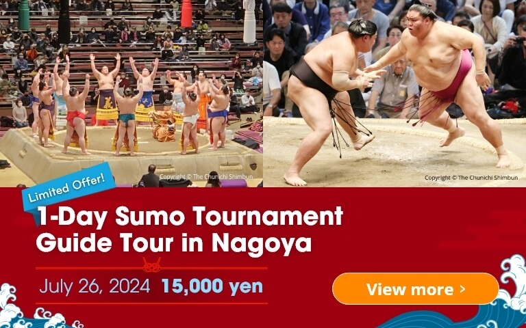 1-Day Sumo Tournament Tour in Nagoya 